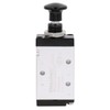 Heschen 4R210-08 Metal Hand Valve 5-Way 2-Position 1/4 PT Aluminium