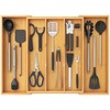 Lifewit Utensil Organizer for Kitchen Drawer, Expandable Cooking Utensil Tray,