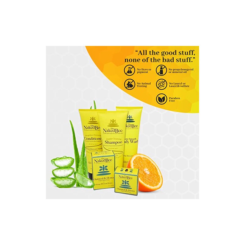Naked Bee Orange Blossom Honey Hand and Body Lotion Large