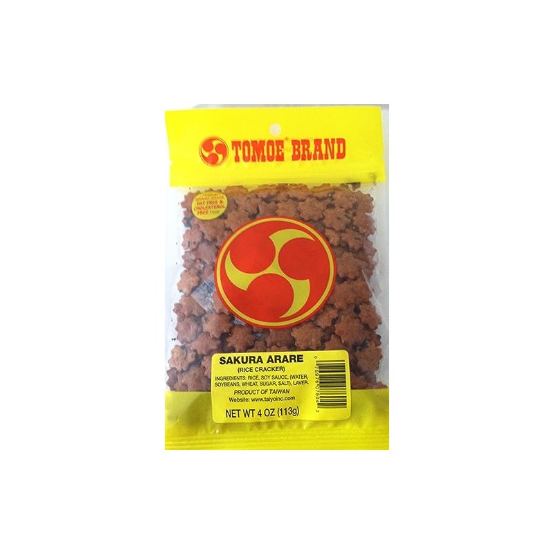 Tomoe Brand Sakura Arare Rice Crackers Hawaii Snacks 2 Bags