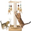 Cat Scratching Post, Sisal, Interactive Furniture Toys for Indoor Cats