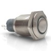 AutoLöc Power Accessories 16mm Billet 12V Momentary Push Button Switch