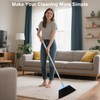 OLLSDIRE Broom and Dustpan Set for Home 2025 Indoor Outdoor
