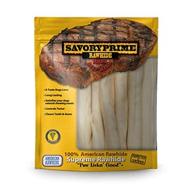 Savory Prime 7-Pack Rolls, Mini, White, All Breed Sizes (49627130)