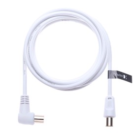 Antenna Cable Satellite Cable Receiver for Cable TV Recorder Satellite Bowl Resiver for Satellite Distributor Soundbar TV, HDTV, Radio, DVB-T, DVB-C, DVB-S, DVB-S2, FM, DAB, DAB+ Coaxial 2.0 m