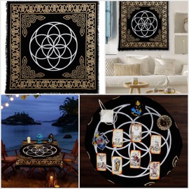 Indian Consigners Altar Cloth Witchraft Witchery Tablecloth Alter Sacred Table Cover Spiritual Spell Witch Tarot Spread
