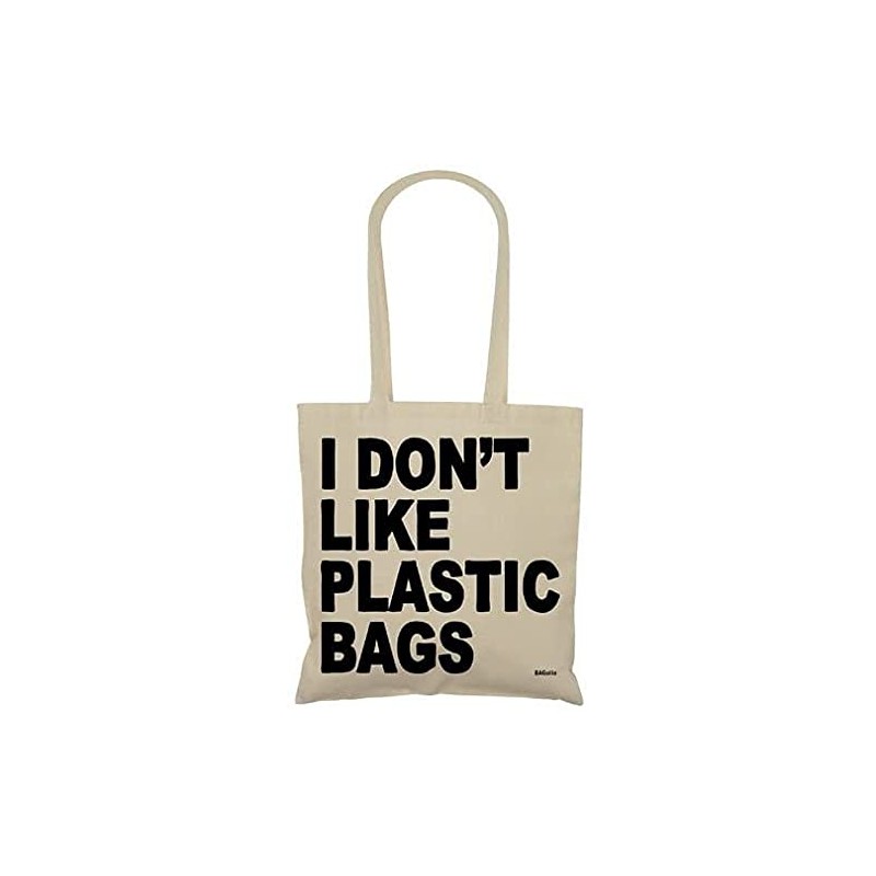 BAGzilla - I dont like plastic bags, cotton bag, jute