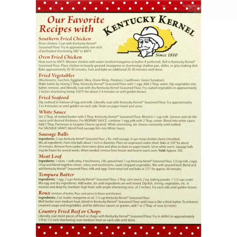 Kentucky Kernel 6-Pack Kentucky Kernel Original Seasoned Flour Coating Mix,