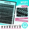 Wispy Lash Clusters，280PCS Eyelash Clusters，50D Lashes Clusters，Cluster Eyelash Extensions，Individual Lashes，Cluster