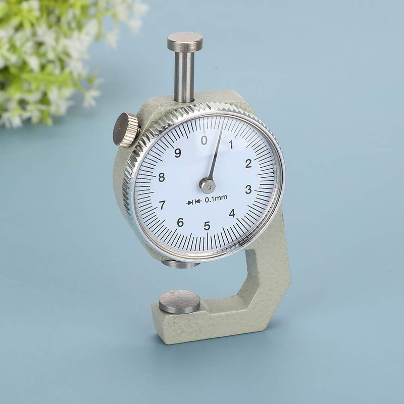 Thickness gauge, strong and durable, precise small round dial with