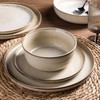 GBHOME Ceramic Dinnerware Sets for 4, 12 Pieces Stoneware Plates