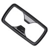 Rear Water Cup Holder Panel Frame Trim Carbon Fiber Style