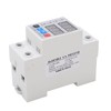 Over Under Voltage Protective Device DIN Rail Adjustable Dual Display