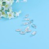 SEWACC 60 Pcs Earring Bails Pendants Glue on Bails DIY