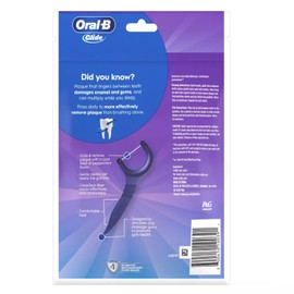 Oral-B Glide 3D White Floss Picks Radiant Mint, 75CT (Pack of 6)