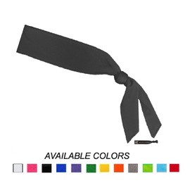 Kenz Laurenz Headbands Tie on Headband for Women Men Running Athletic Hair Elastic Sports Sweat Basketball Stretchy Yoga Workout Sweatbands Adjustable Non-Slip Moisture Wicking (Blue Tie Dye)
