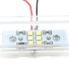 KUAFU Universal License Plate LED Light For Roll Pan Bumper