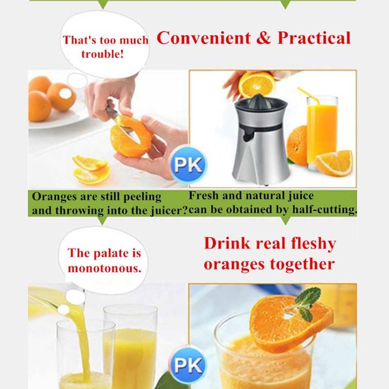 Electric Juicer Citrus Orange Lemon Squeezer Extractor Fruit Juice Machine