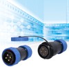 Aviation Plug Socket IP68 Waterproof Solderless Male Female Pair Connector