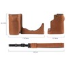 SmallRig Sony Compatible ZV-E10 II Camera Leather Case Kit (Brown)