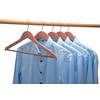 American Red Cedar Wooden Coat Suit Hangers, Wood Skirt Dress