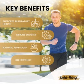 Tiger Milk Mushroom Capsules | Pure 500mg Extract for Immune & Respiratory Support | Vegan-Friendly HPMC | Anti-Inflammatory Benefits | Enhances Lung Health | 60 Count Resealable Pack