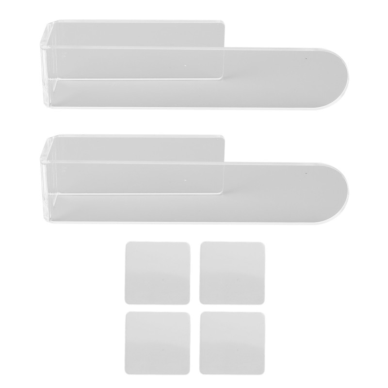 Self Adhesive Hand Towel Holder U Shaped Space Saving Acrylic