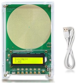 Generador de frecuencia ajustable para curación (0,01 Hz-299 kHz), generador de resonancia Schumann de 7,83 Hz, dispositivo de curación de frecuencia de onda sinusoidal para mejorar el sueño.