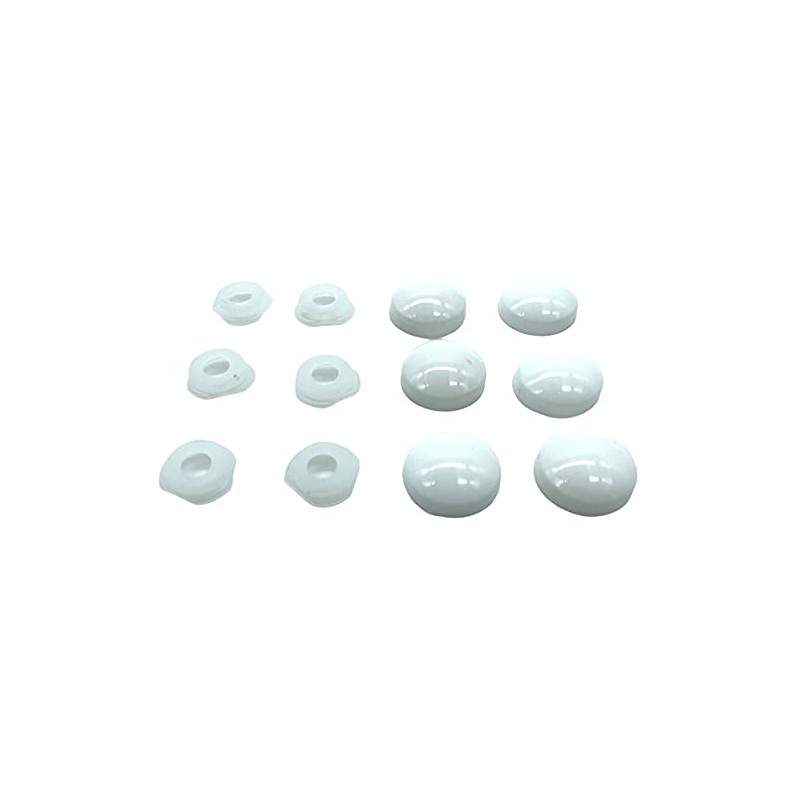 6 x Screw Cover Caps for No 6-8 Gauge Screws,