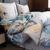 FEBE Bed Linen Marble Duvet Cover Set 140 x 200
