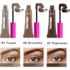 Gel para cejas, Kit de tinte para cejas marrones, Kit