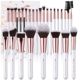 DUcare Juego de brochas de maquillaje profesionales, 27 piezas, brochas de maquillaje sintéticas de alta calidad, base de Kabuki, mezcla de polvo...  