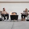 TIKI Brand Patio Fire Pit Screen and Poker, Fire Pit
