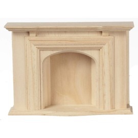 Houseworks, Ltd. Dollhouse Miniature Jamestown Fireplace