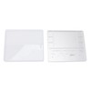 Watch Movement Repair Box Aluminum Alloy Storage Tray with Acrylic