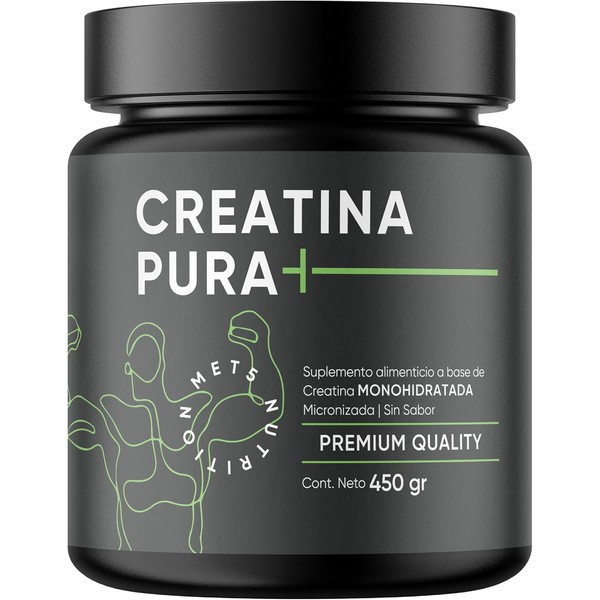 Creatina Monohidratada Micronizada de Alta Pureza | Met 5 Nutrition