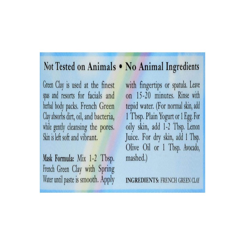 Green Clay Mask Powder 8 Ounces