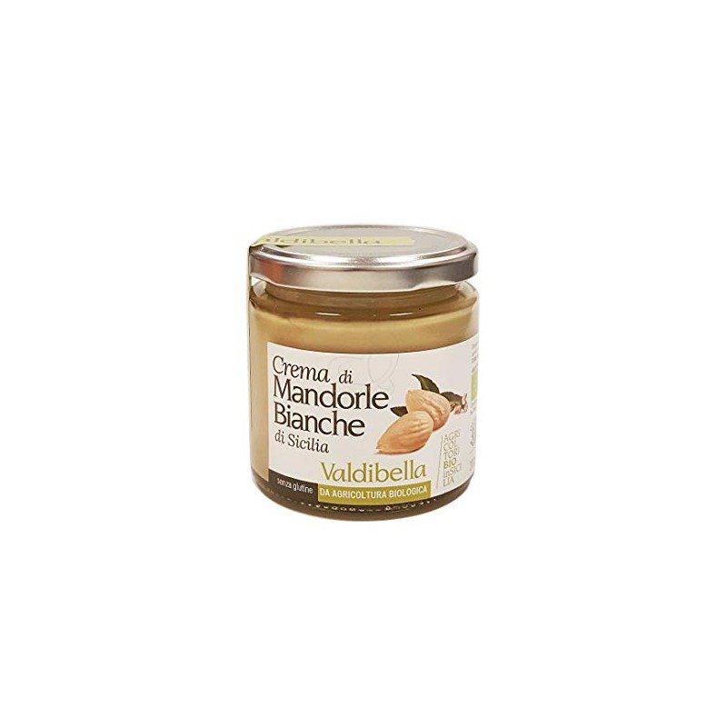 Valdibella, Crema di mandorle bianche bio, 200g