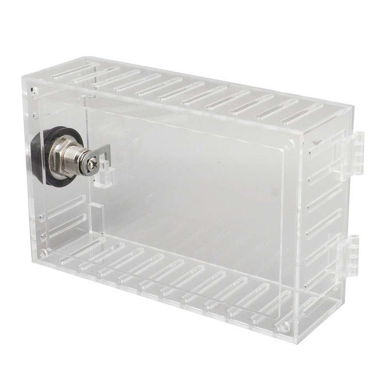 Thermostat Lock Box Universal Large Transparent Thermostat Protective Guard for