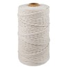 G2PLUS 328 Feet 3mm Natural Cotton String for Crafts,Gift Wrapping