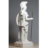 Greek Roman Goddess Athena Minerva Alabaster Statue Figure Sculpture 24.5cm