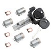 Ignition Switch Lock Cylinder With 4 Door Lock Cylinder Compatible