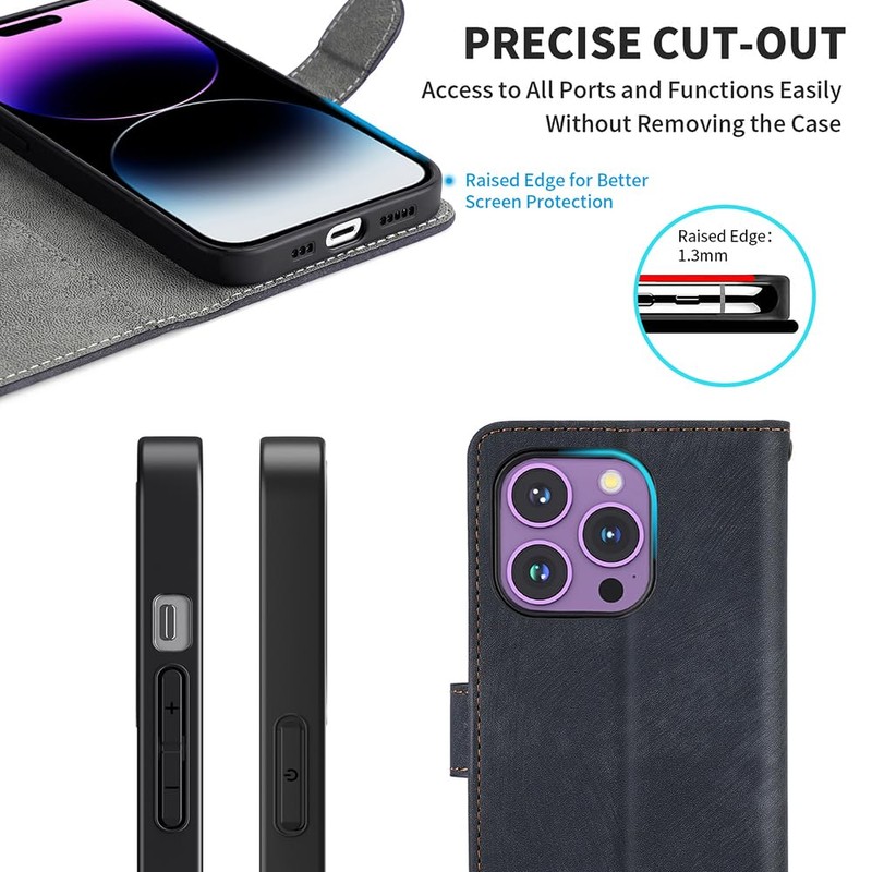 Case Compatible with Oukitel C35/Oukitel C36 (2023), RFID Blocking, Magnetic