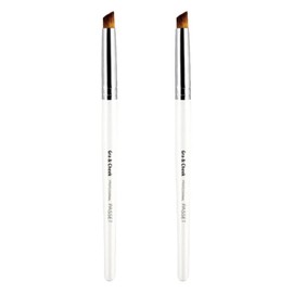 Facet Gras & Cheek Gel Nail Brush PB11, Mixed Colors, 2 Pieces / 파셋 그라 & 치크 젤 네일브러쉬 PB11, 혼합 색상, 2개