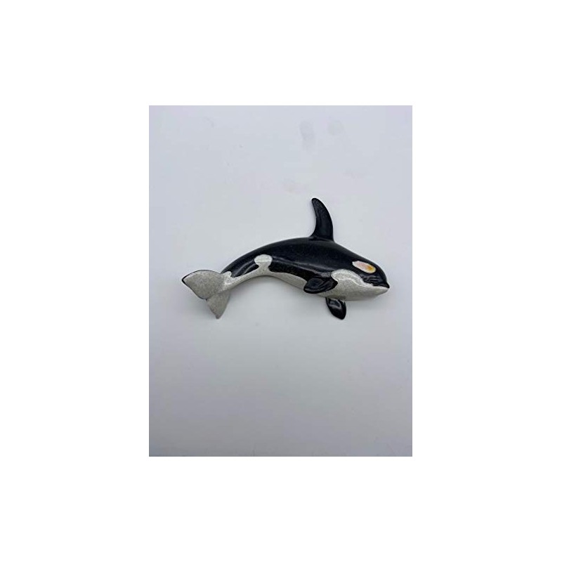 U Bargain Mall 7" Glazed Killer Whale Figurine YX2612