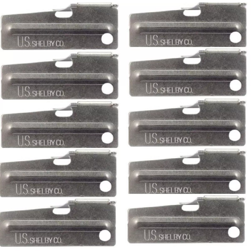 Shelby Co US MIL-J-0837 10 P-38 Can Openers Army Military