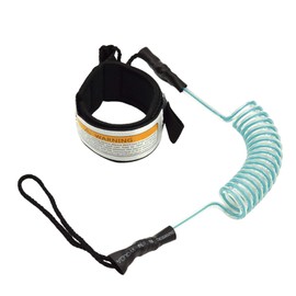 Premium Surfboard Leash, Straight Surf Board Leg Rope, Longboard, Paddleboard, Boards Replacement Bodyboard Leash Wrist Surf Leash Coiled Bodyboarding Leash Premium Coil Body Board Leash