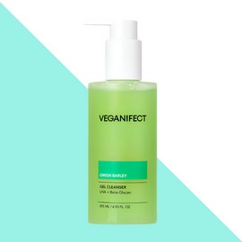 Vegan Effect Green Barley LHA Gel Cleanser 205mlX1 / 비건이펙트 청보리 LHA 젤 클렌저 205mlX1개