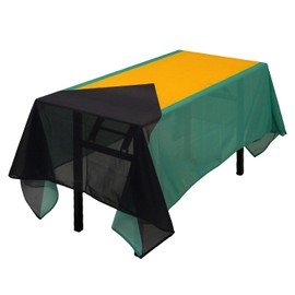Rectangular Tablecloth Bahamas Bahamian Flag Tablecloth Fade-Resistant Washable National Flag Tablecloth, Suitable for Kitchen Dining Family Gatherings and Outdoor Events,59 Inches * 83 Inches.