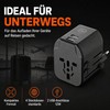 Mobility Lab ML314044 - Travel Adapter with 2 USB-C Ports